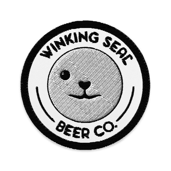 Winking Seal Beer Co.™ Embroidered Patch