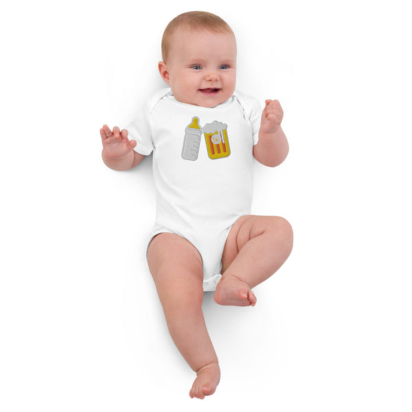 Winking Seal Beer Co.™ Babybugz Embroidered Organic Cotton Baby Bodysuit