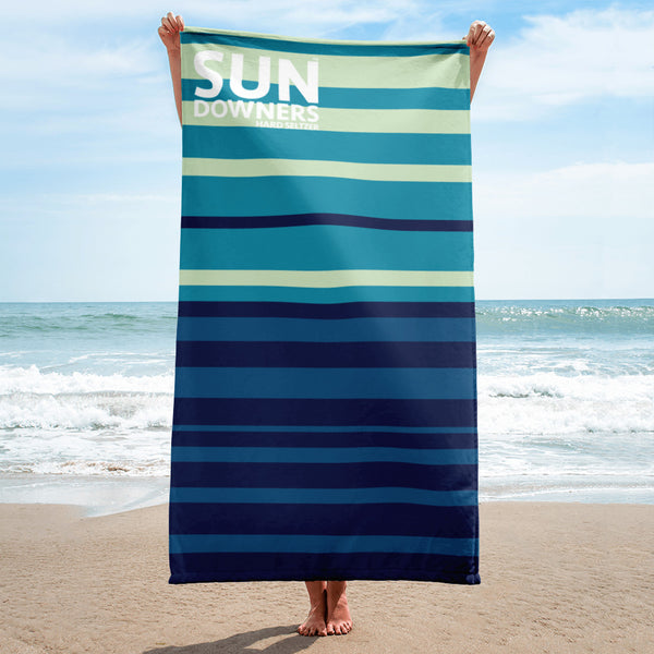 Sundowners™️ Hard Seltzer Saigon Beach Towel